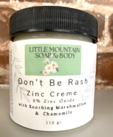 Don't Be Rash-Soothing Zinc Cream