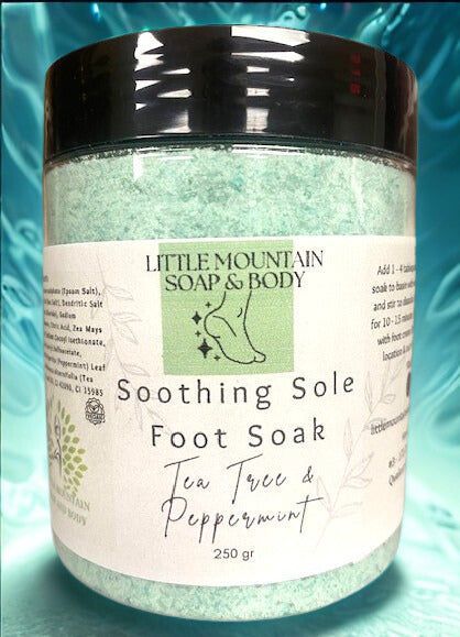 Soothing Sole Foot Soak - Tea Tree & Peppermint