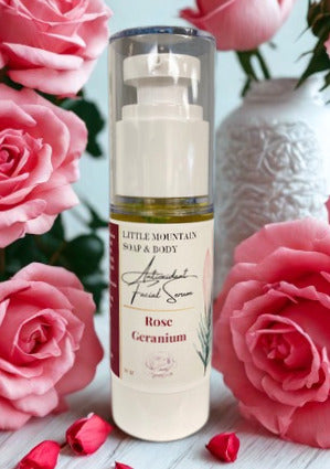 Antioxidant Facial Serum - Rose Geranium