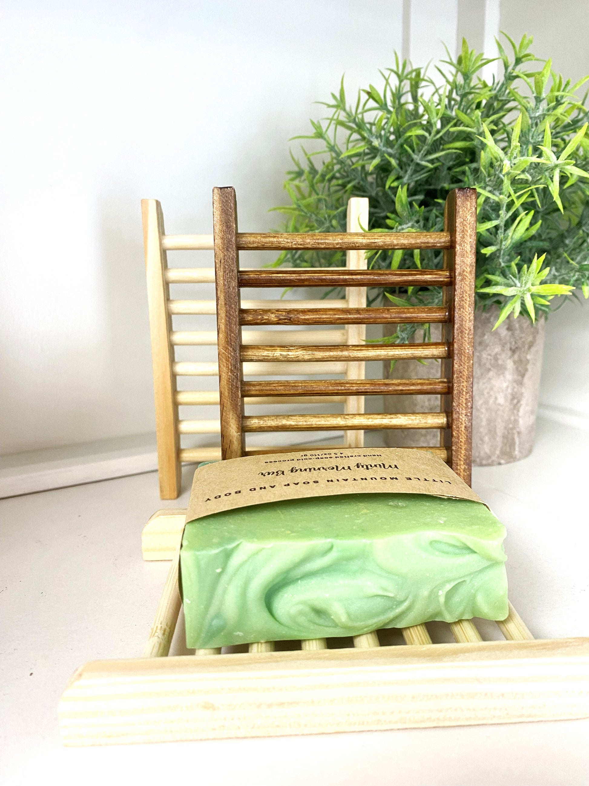 bamboo soap holder