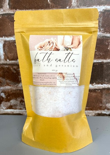 Foaming MIneral Bath Soaks