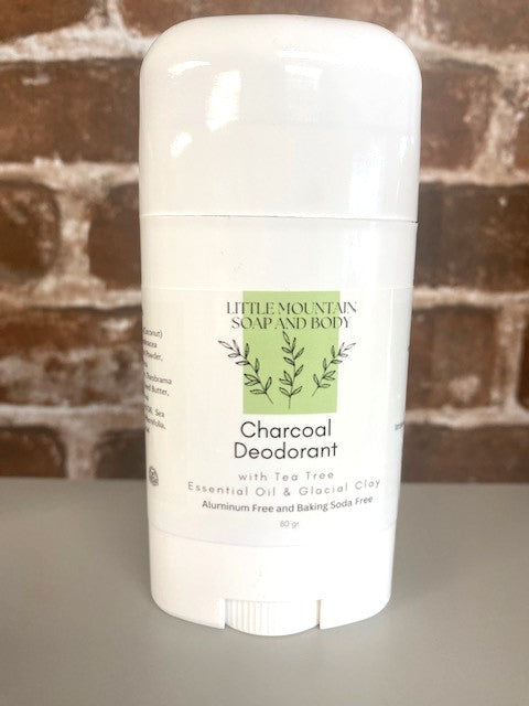 Charcoal Deodorant with Tea Tree Oil 