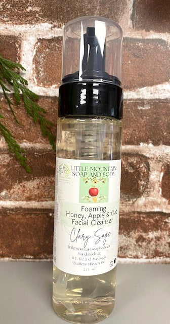 Foaming Honey, Apple and Oat Facial Cleanser