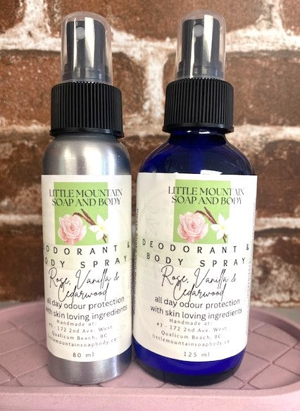 Deodorant & Body Spray-Natural