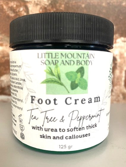 Foot Cream - Tea Tree & Peppermint