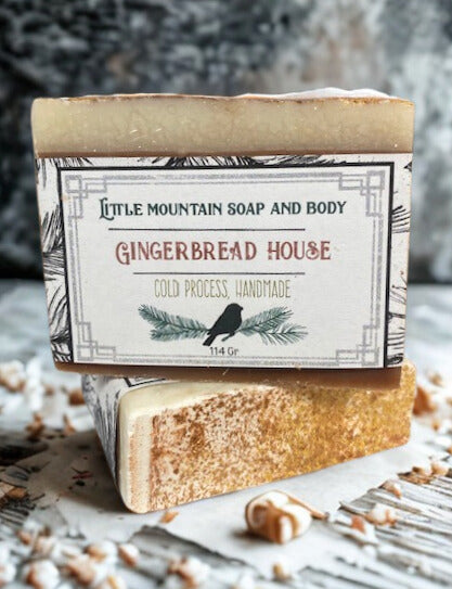 Bar Soap-Gingerbread House