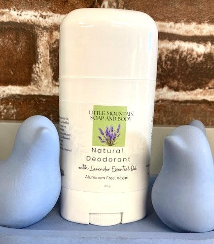 Natural Deodorant with lavender essential oil