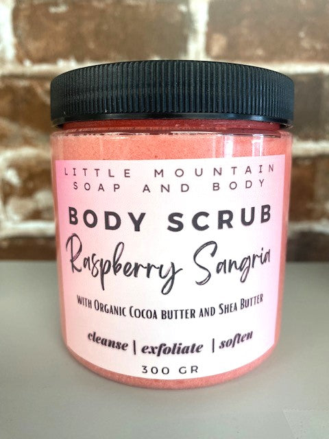 Sugar Scrub Raspberry Sangria