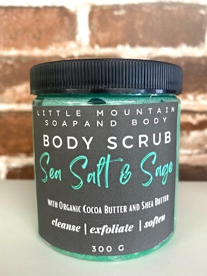 Sugar Scrub Sea Salt and Sage