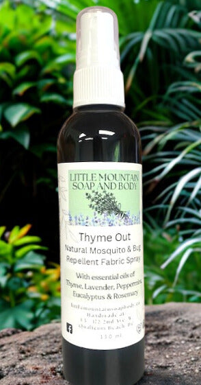 Thyme Out Natural Mosquito and Bug Repellent Fabric Spray