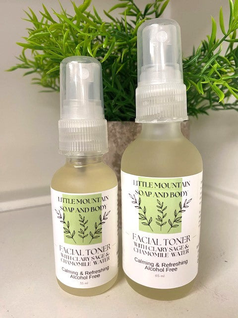 Facial Toner with Clary Sage and Chamomile
